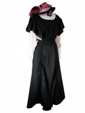 Ladies Edwardian Suffragette Downton Abbey Titanic School Mistress Costume Size 8 - 10